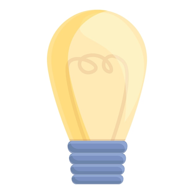 Bulb waste icon Cartoon of bulb waste vector icon for web design isolated on white background
