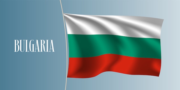 La bulgaria sventola bandiera