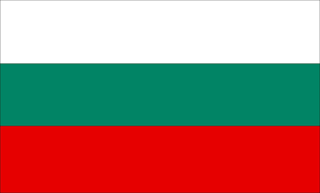 Vector bulgarije vlag ontwerp