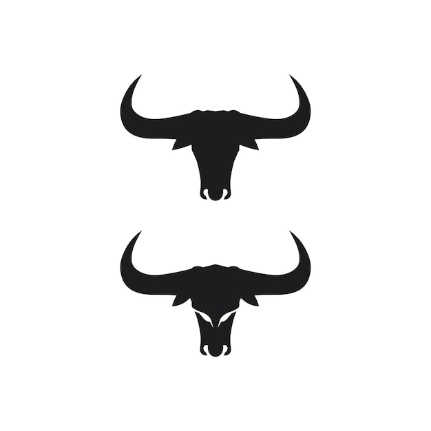 Bull buffalo head, koe, dier mascotte logo ontwerp vector voor sport hoorn buffel, dier, zoogdieren, hoofd logo, wild, matador