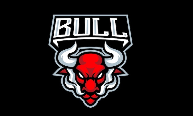 Вектор bull esports mascot