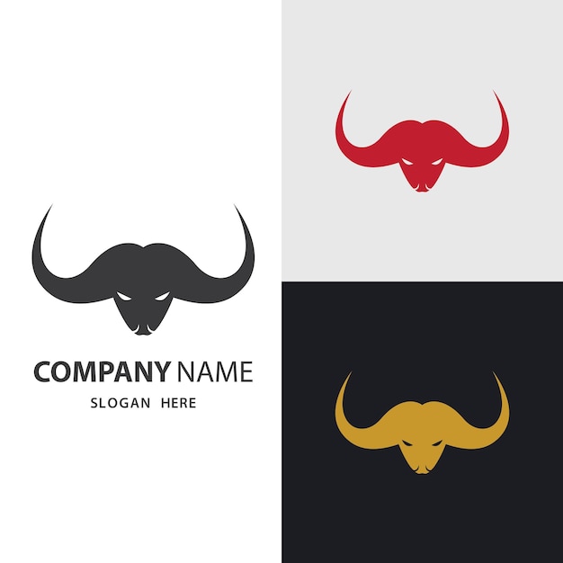 Bull head logo images