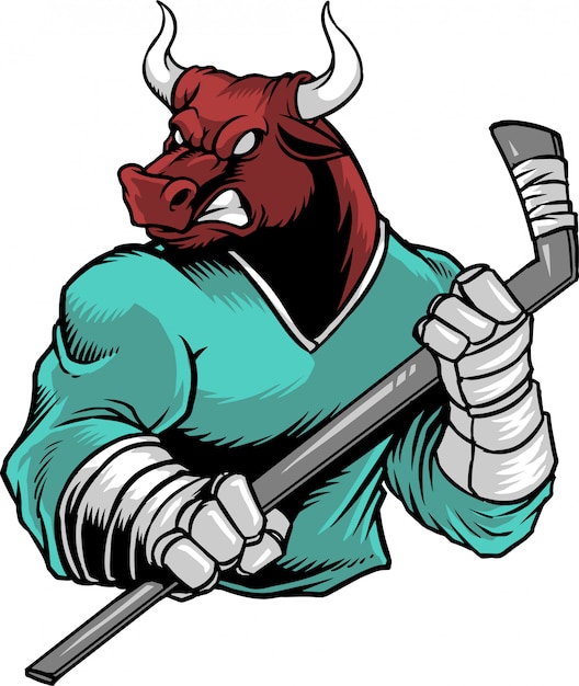 Hockey bull