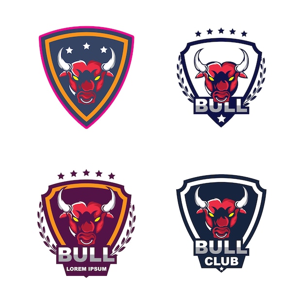 Bull logo sjabloon