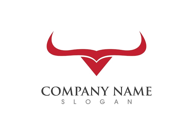 Bull logo template