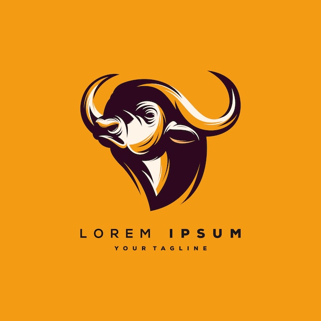 Bull logo vector