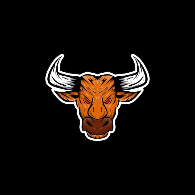 Vector bull logo