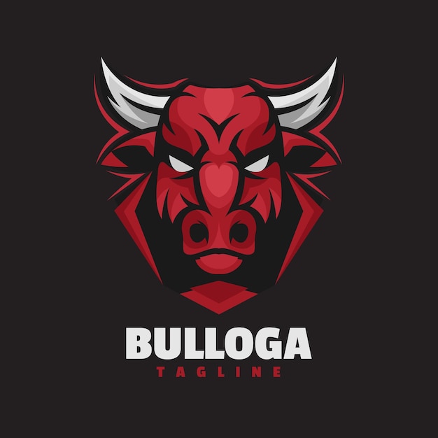 Vettore bull logo