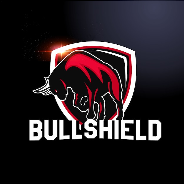 Bull mascotte illustratie vector