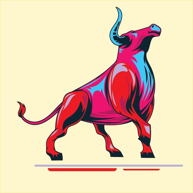 Vector bull spanish