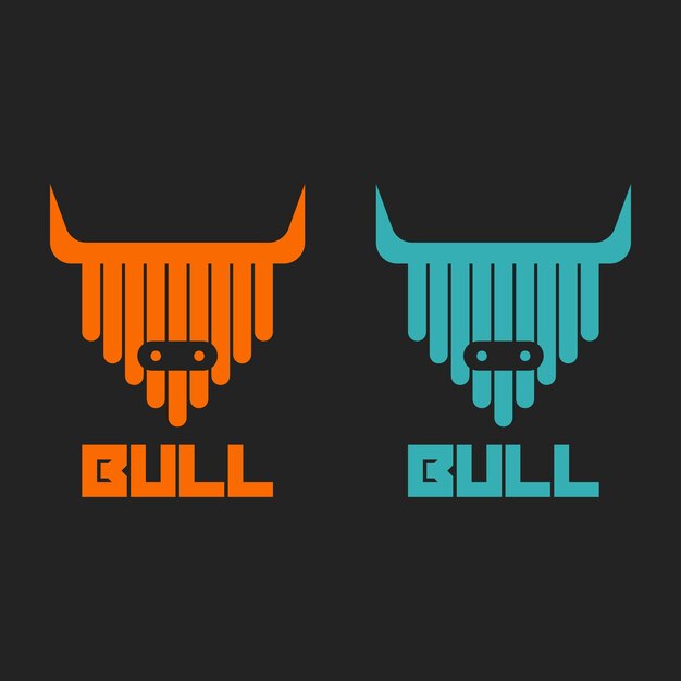 Vector bull t-shirt design