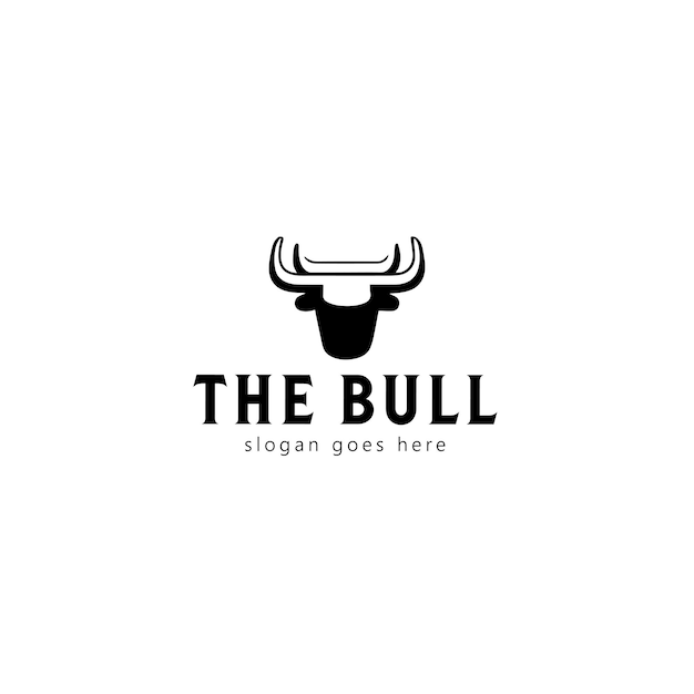 The Bull Vector Logo Design