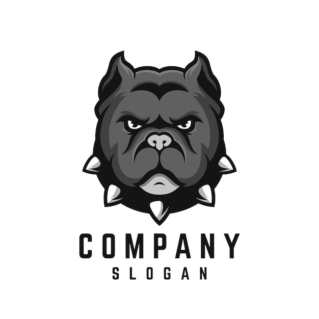 bulldog logo design