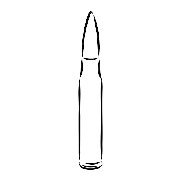 Bullet doodle style bullet vector