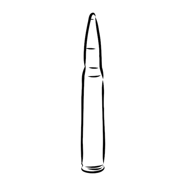 Bullet doodle style bullet vector