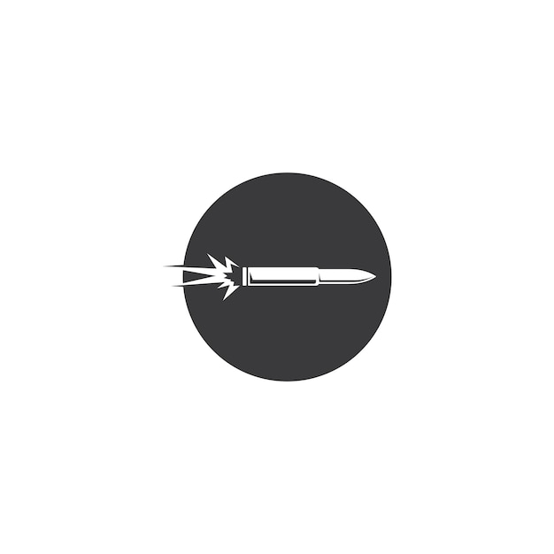 Bullet icon vector illustration template