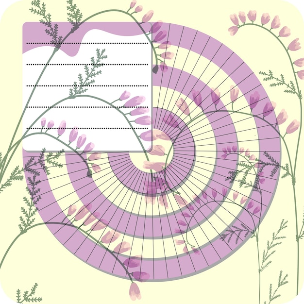 Bullet journal gekleurd Schoolrooster met thema's BLOEM EN VLINDER Weekdagen