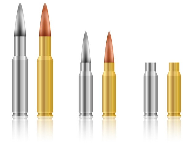 Vector bullets set