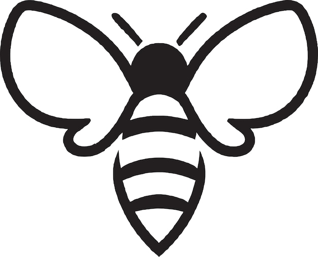 Bumblebee logo and symbol vector templates