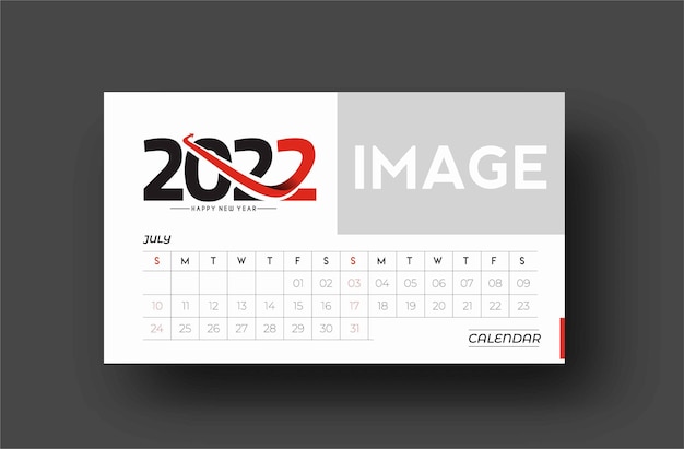 Bundel van Happy new year 2022 kalender - nieuwjaarsvakantie ontwerpelementen voor kerstkaarten, kalender banner poster voor decoraties, vector illustratie achtergrond.