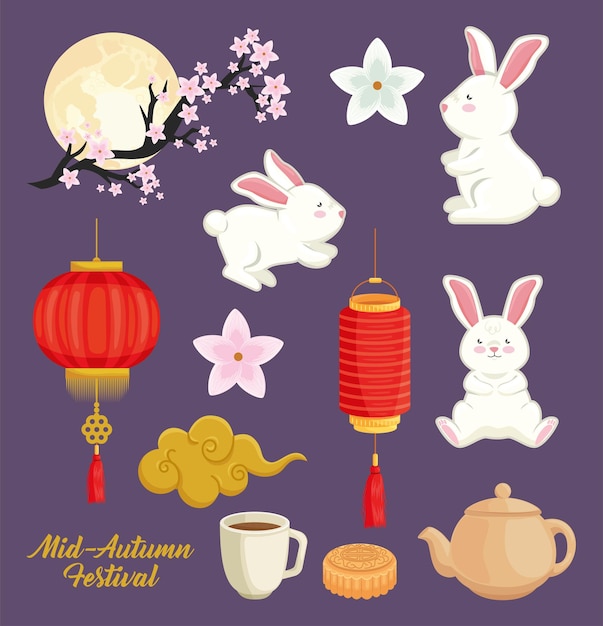 Bundle of mid autumn festival