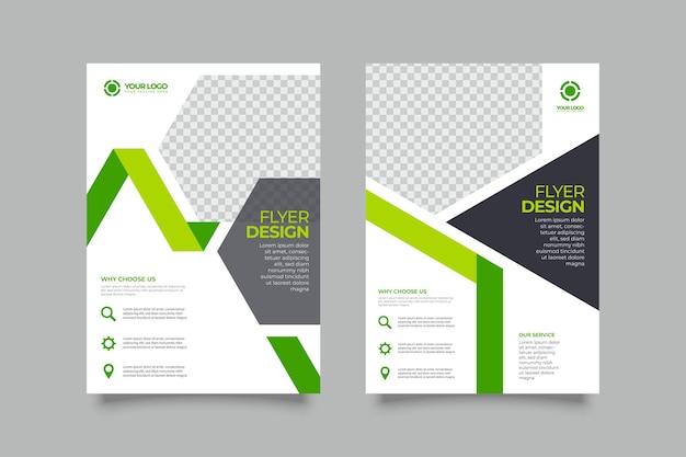 Bundle of Modern Corporate Business Flyer cover design