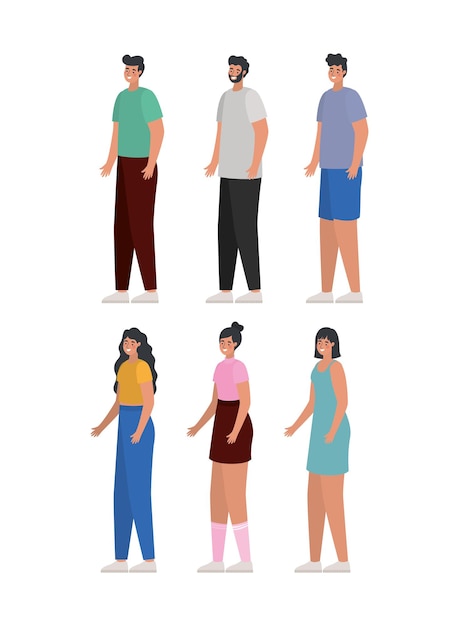 Vector bundle of person