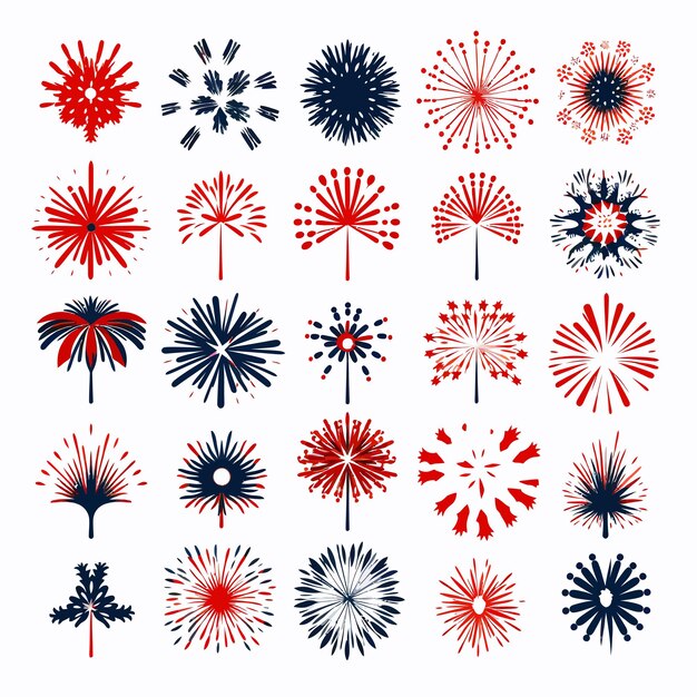 Vector bundle_salutes_and_fireworks