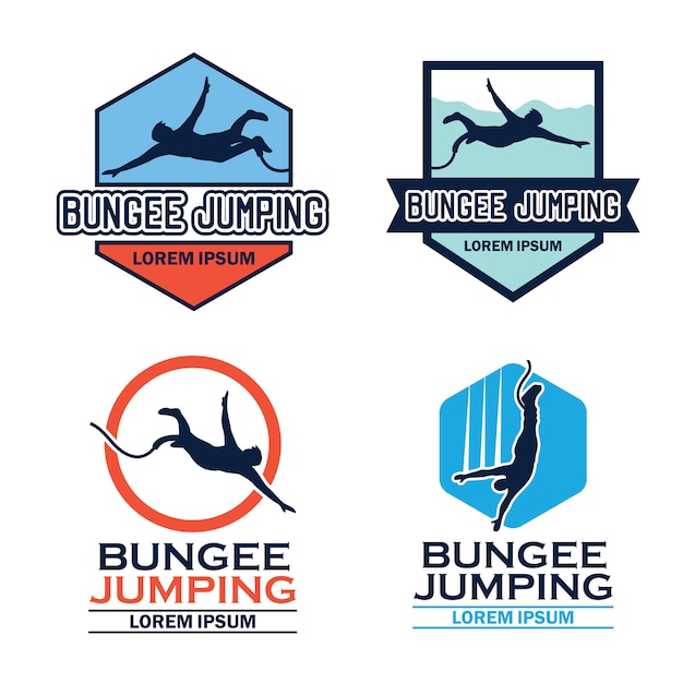 Logo bungee jumping