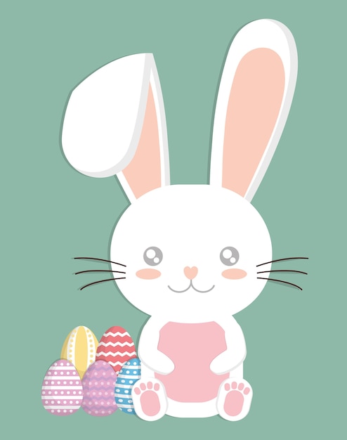 bunny happy easter icon image