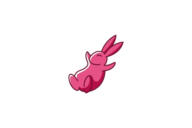 Bunny logo-sjabloon 1