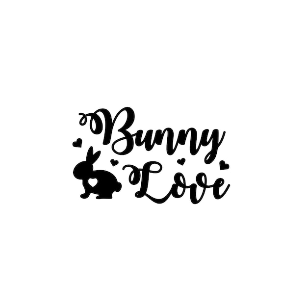 Bunny Love Happy Easter Paashaas Svg Paasshirts