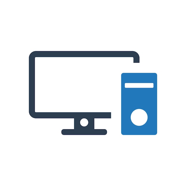 Bureaubladcomputerpictogram