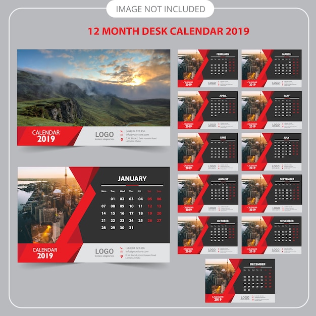 Bureaukalender 2019