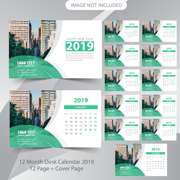 Bureaukalender 2019