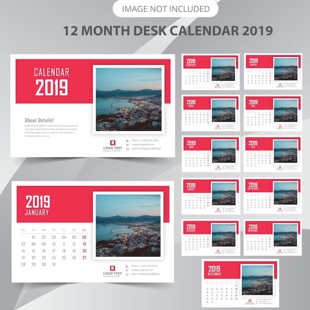 Bureaukalender 2019