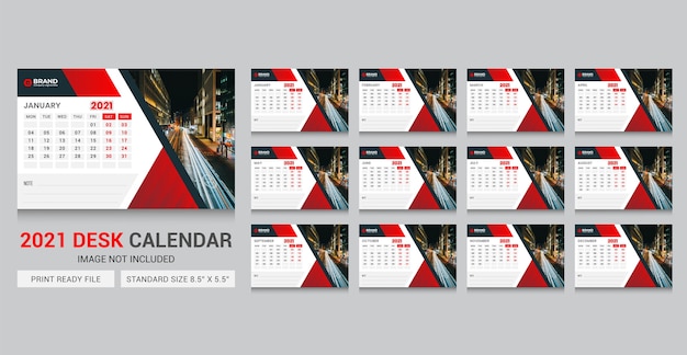 Bureaukalender 2021