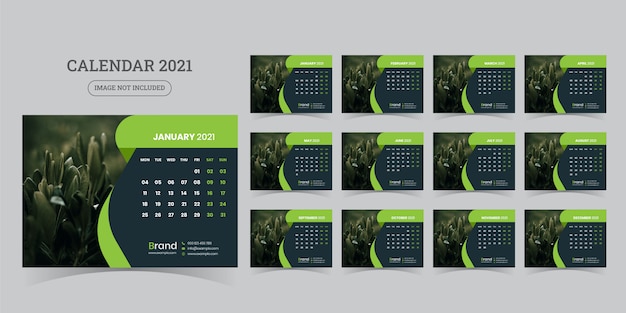 Bureaukalender 2021