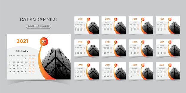 Bureaukalender 2021