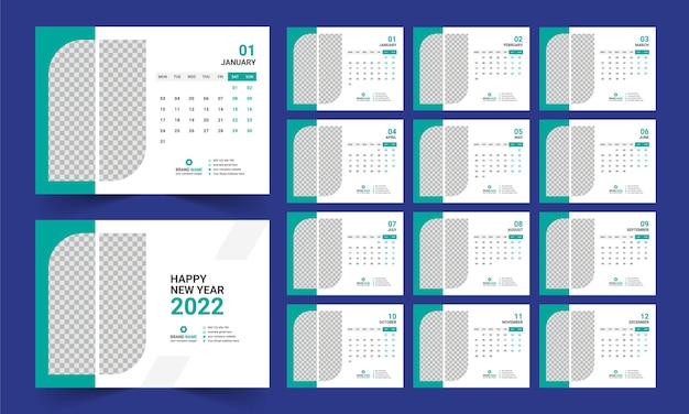 Bureaukalender 2022