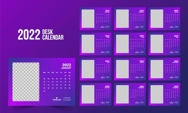 bureaukalender 2022