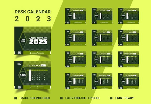 Bureaukalender ontwerp