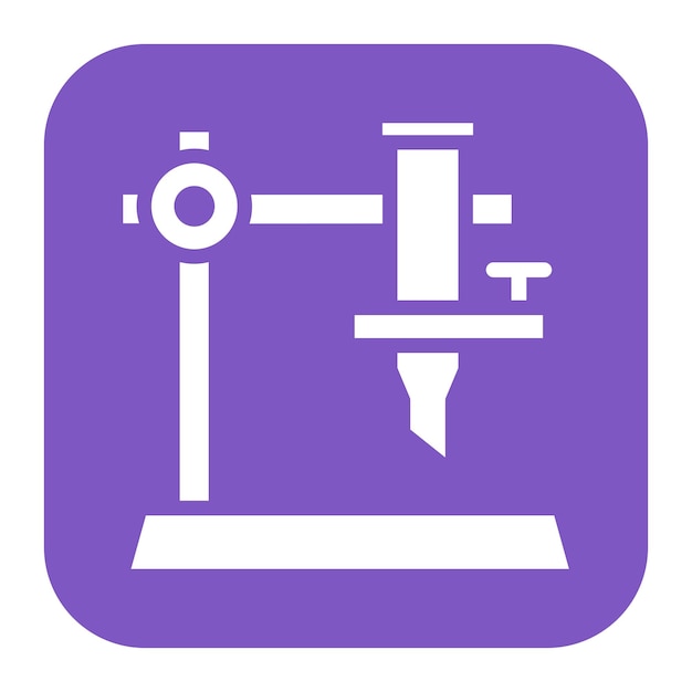 Vector burette icon vector image can be used for science