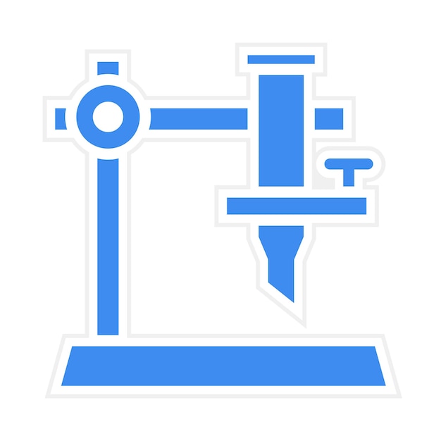 Vector burette icon vector image can be used for science