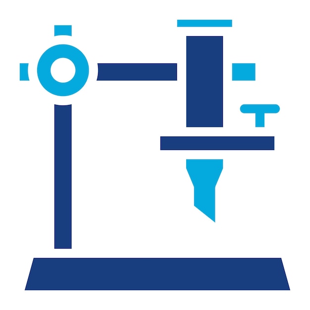 Vector burette icon vector image can be used for science