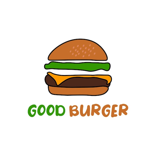 Burger icon logo