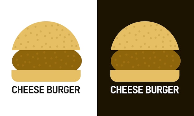 Design del logo di burger