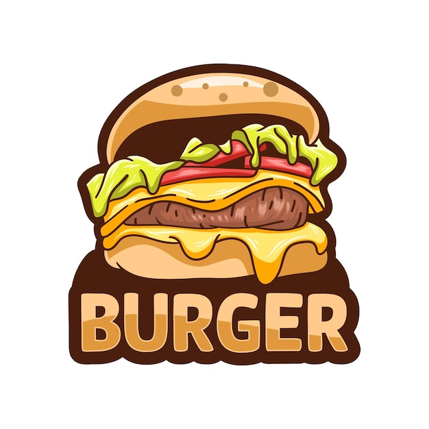 Вектор Логотип burger