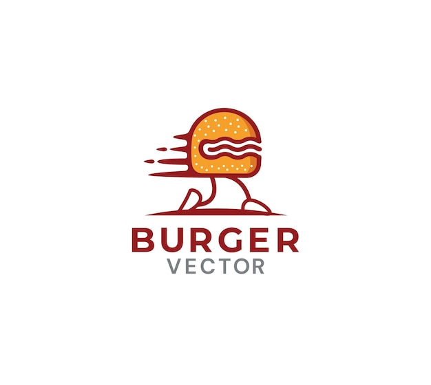 burger shop logo design