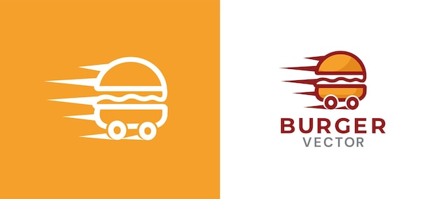 burger shop logo design